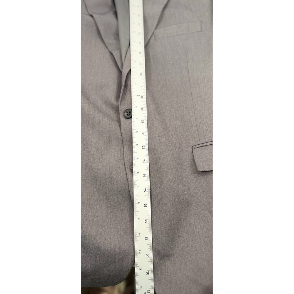 Michael Kors Men's Suit Jacket Grey 44 R Designer 2 Button Suit Jacket Classy - Picture 7 of 10